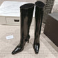 Nina Leather Knee-High Boots