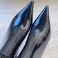 Vendome Booties In Glazed Leather