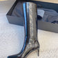 Lee Glazed Leather Knee-High Boots