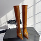 Vendome Knee-high Leather Boots