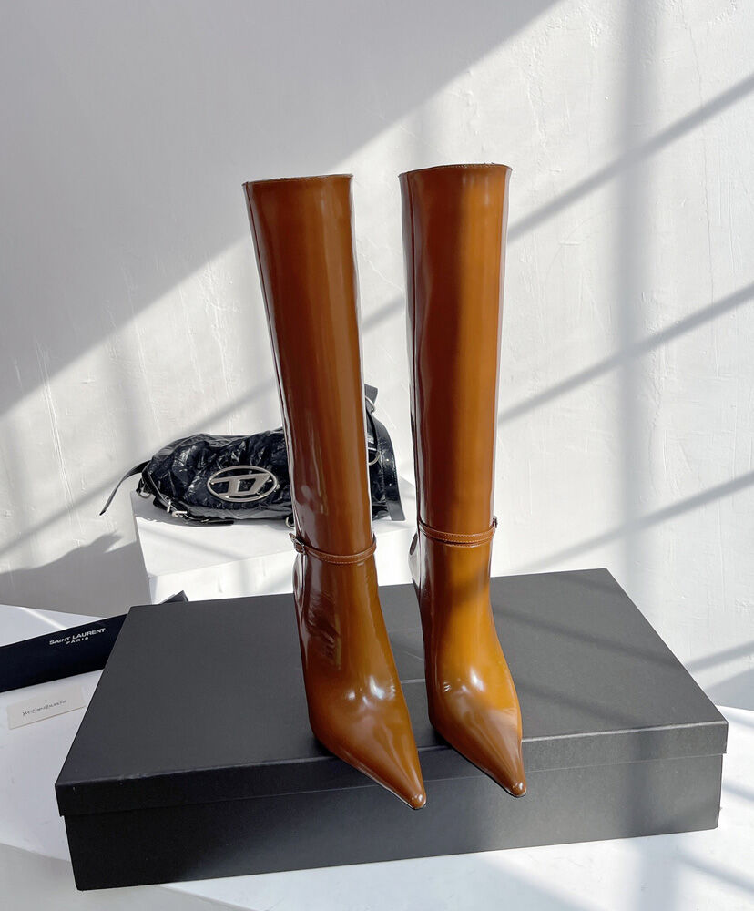 Vendome Knee-high Leather Boots