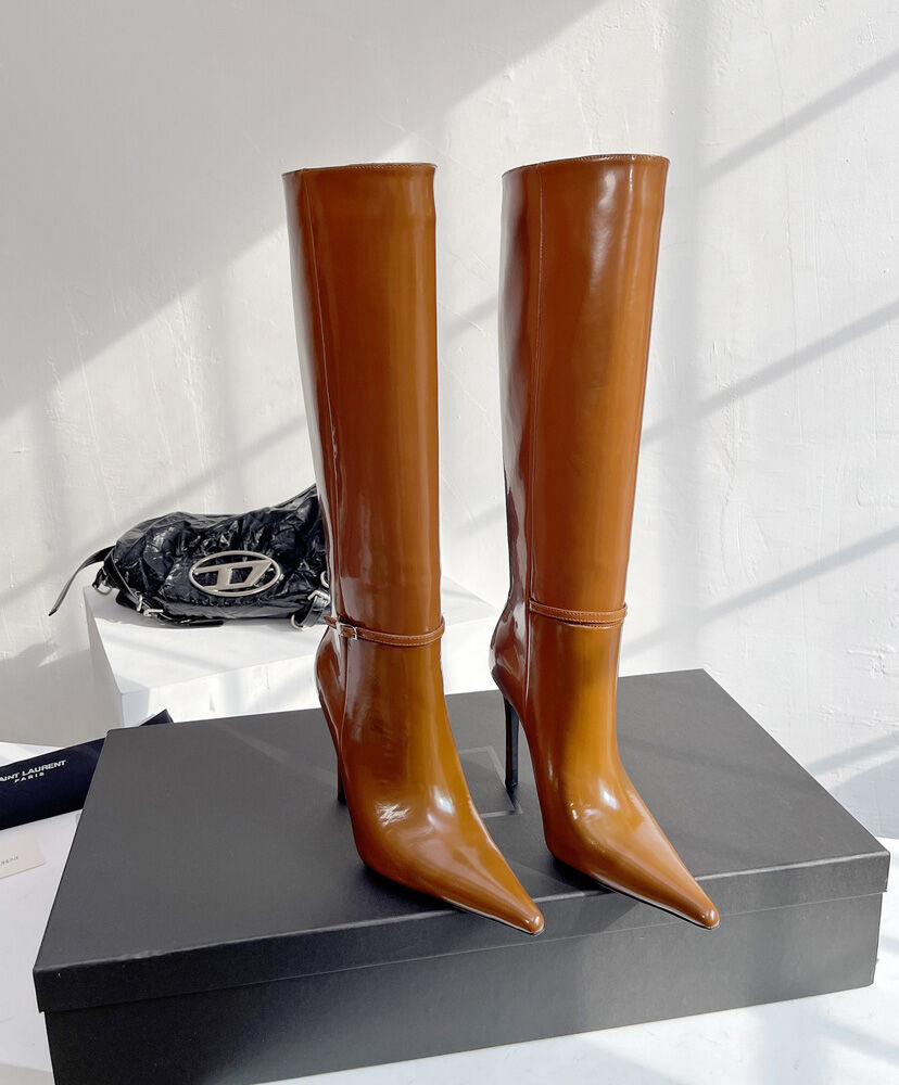 Vendome Knee-high Leather Boots