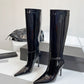 Vendome Knee-high Leather Boots