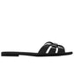 Tribute Flat Sandals in Patent Leather