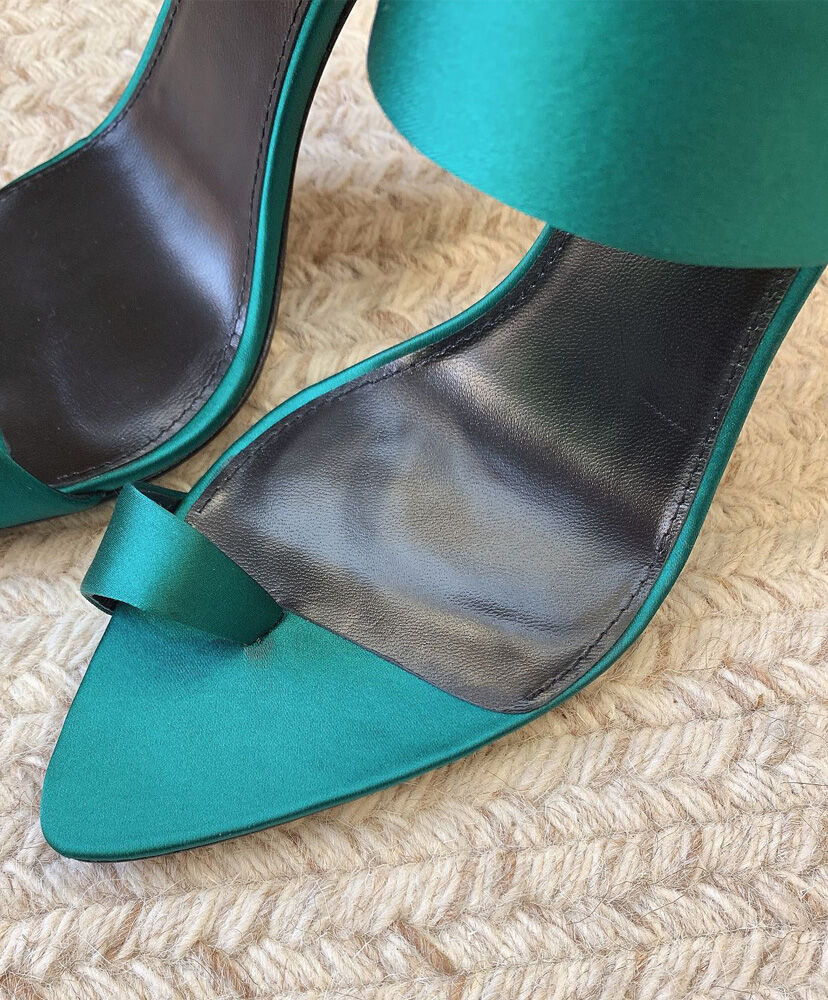 Martha 110 Satin Mules