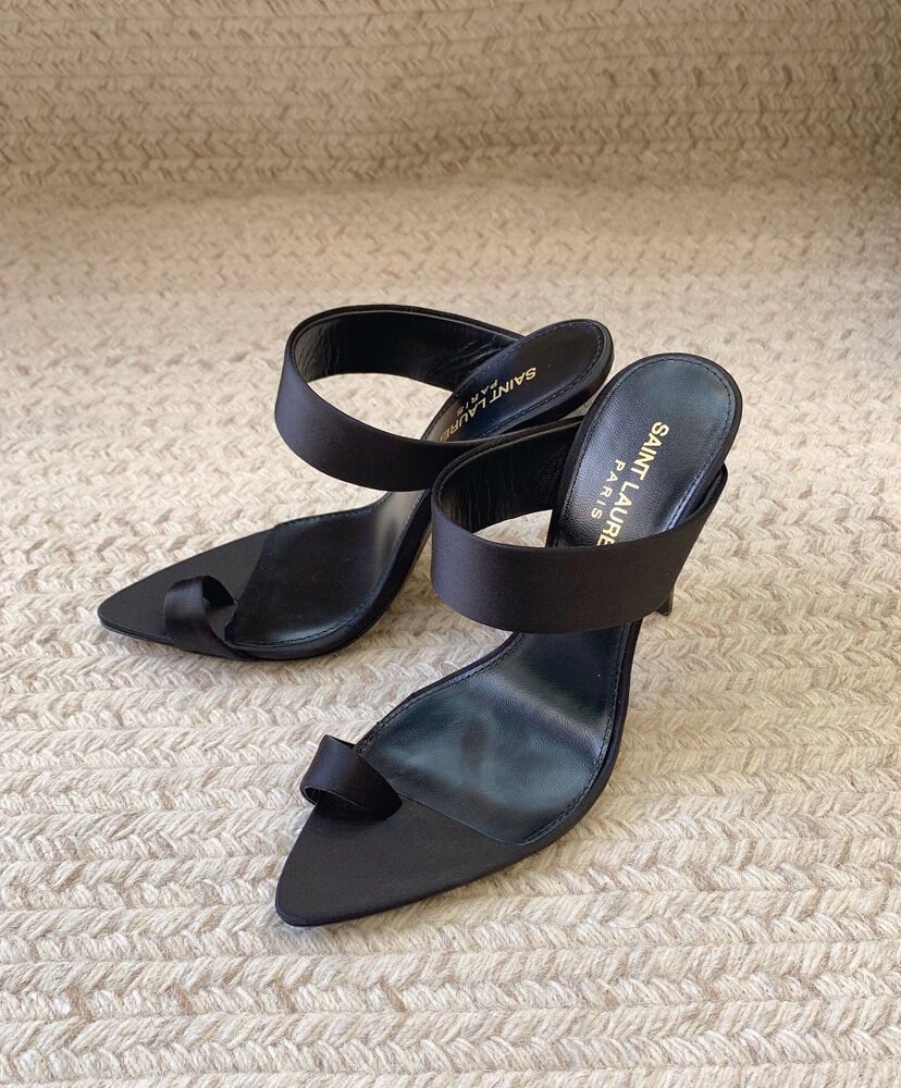 Martha 110 Satin Mules