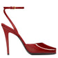 La Scandale Sandals In Patent Leather