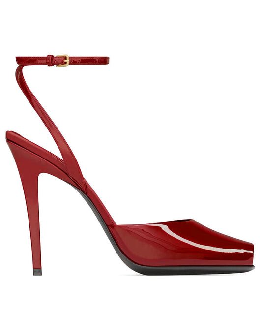 La Scandale Sandals In Patent Leather