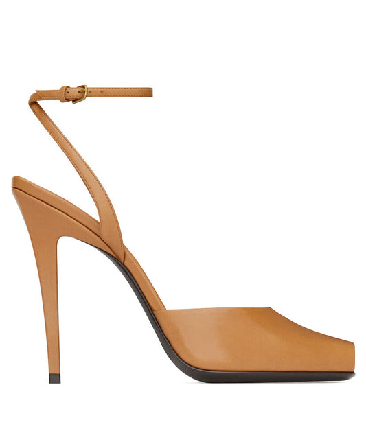 La Scandale Sandals In Smooth Leather