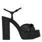 Bianca 125 Leather Platform Sandals