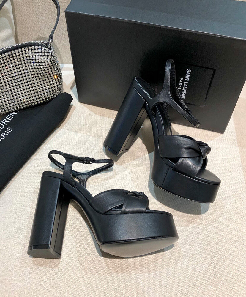 Bianca 125 Leather Platform Sandals