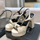 Bianca 125 Leather Platform Sandals