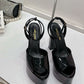 Jodie Leather Platform Sandals