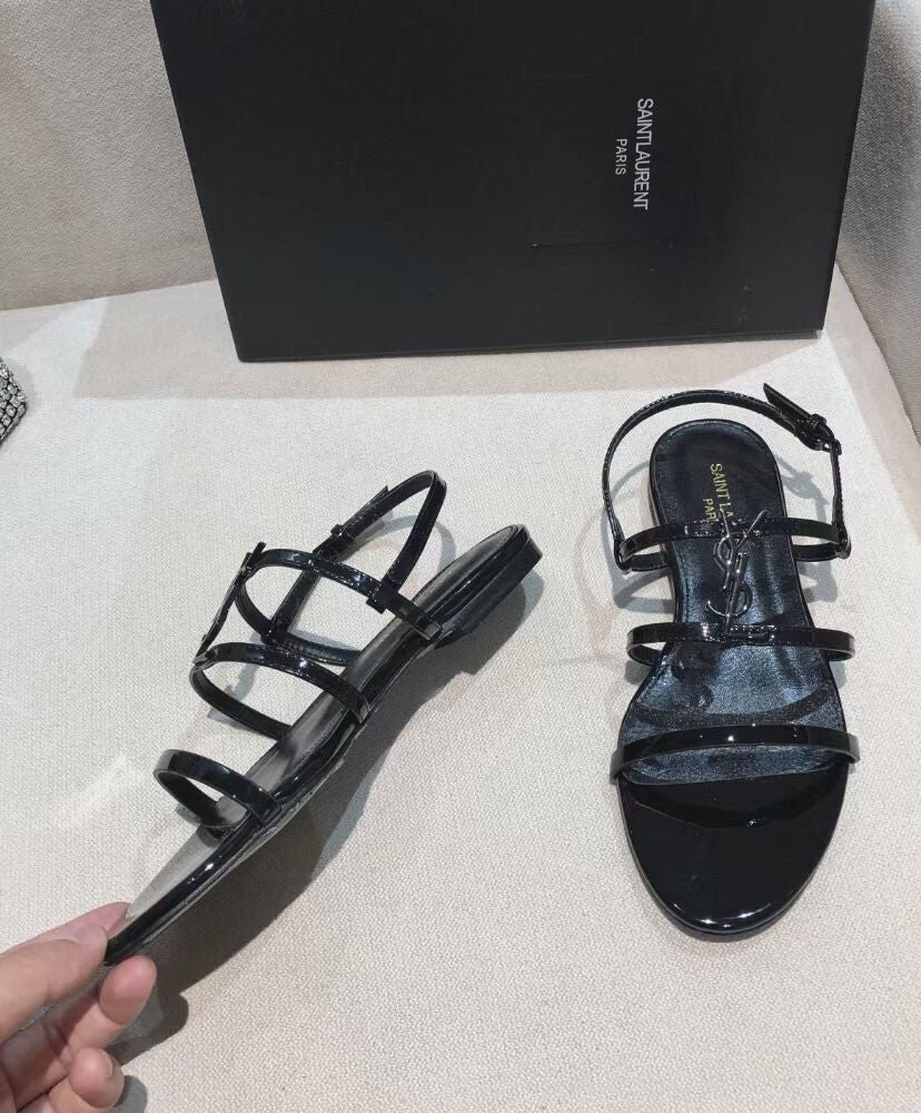 Cassandra Sandals In Patent Leather