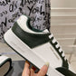 SL61 Logo-Print Leather Sneakers