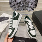 SL61 Logo-Print Leather Sneakers