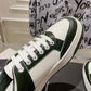 SL61 Logo-Print Leather Sneakers