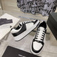 SL61 Logo-Print Leather Sneakers