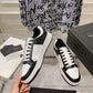 SL61 Logo-Print Leather Sneakers