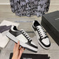 SL61 Logo-Print Leather Sneakers