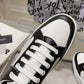 SL61 Logo-Print Leather Sneakers