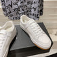 SL61 Logo-Print Leather Sneakers