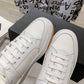 SL61 Logo-Print Leather Sneakers