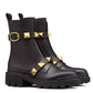 Roman Stud Calfskin Combat Boot 40MM