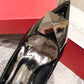 One Stud Patent Leather Pumps 100MM