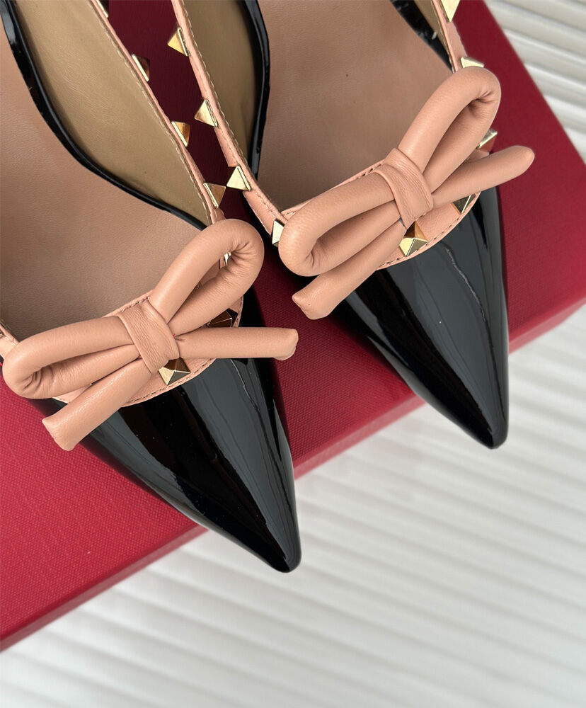 60mm Rockstud-Detailing Patent Pumps