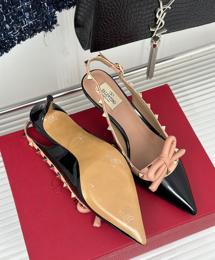 60mm Rockstud-Detailing Patent Pumps