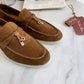 Summer Charms Walk Suede Loafers