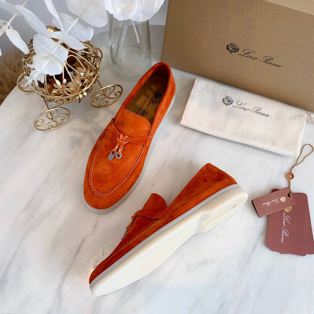 Summer Charms Walk Suede Loafers