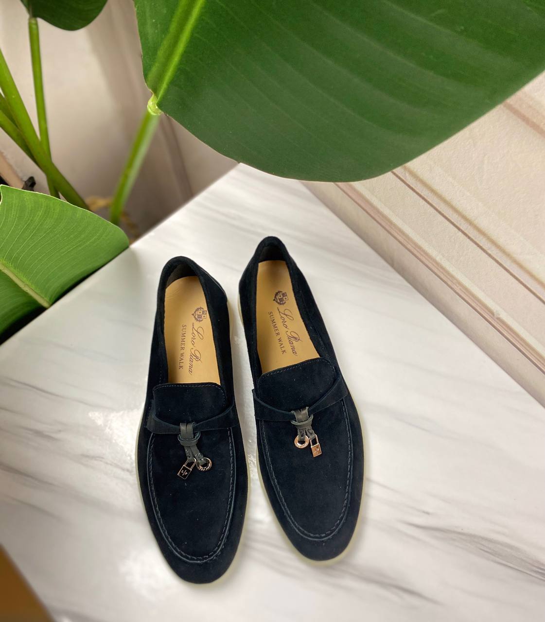 Summer Charms Walk Suede Loafers