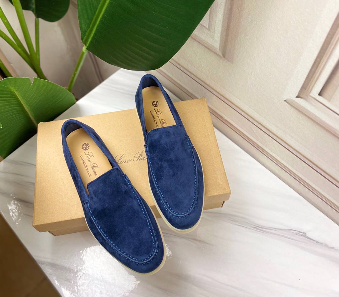 Summer Walk Suede Loafers