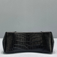 Editor Small Croc-effect Leather Tote