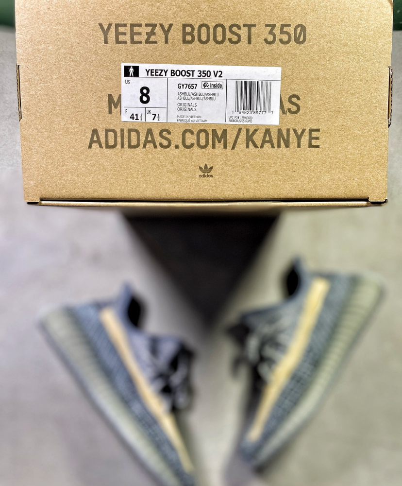 Yeezy Boost 350 V 2 Ash Blue