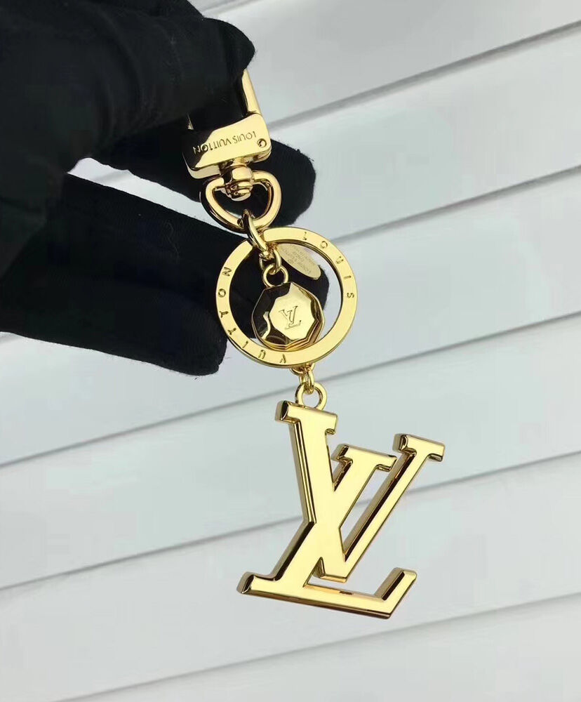 LV Facettes Bag Charm And Key Holder