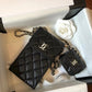 Chanel Phone & Airpods Case With Chain