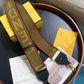 Yellow ribbon shoulder strap