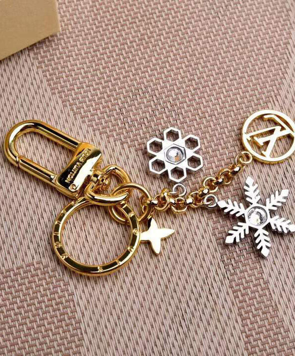 LV Snowflakes Bag Charm And Key Holder