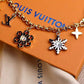 Louis Vuitton LV Snowflakes Chain Bag Charm