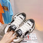 Mixed-material Airmaster Sneakers