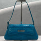 XX Small Flap Croc-effect Leather Shoulder Bag