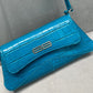 XX Small Flap Croc-effect Leather Shoulder Bag