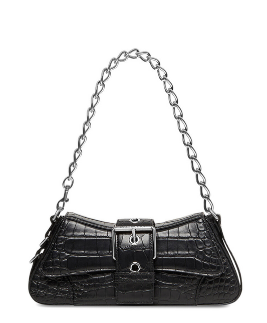 Lindsay Small Croc-effect Leather Shoulder Bag