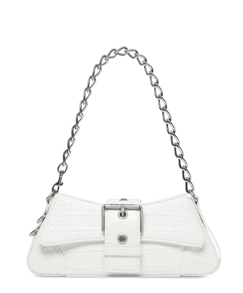 Lindsay Small Croc-effect Leather Shoulder Bag