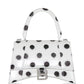 Hourglass Small Polka-dot Leather Tote - MarKat store