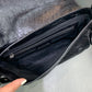 Le Cagole Men XS Flap Bag In Black