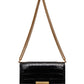 Triplet Small Bag in Crocodile-embossed Leather